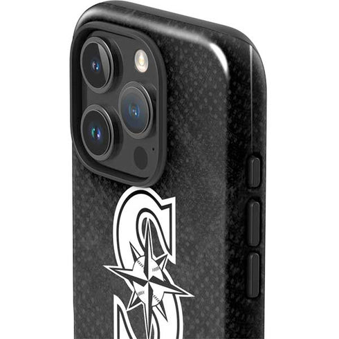 MLB Seattle Mariners Dark Wash iPhone 16 Pro Impact Case